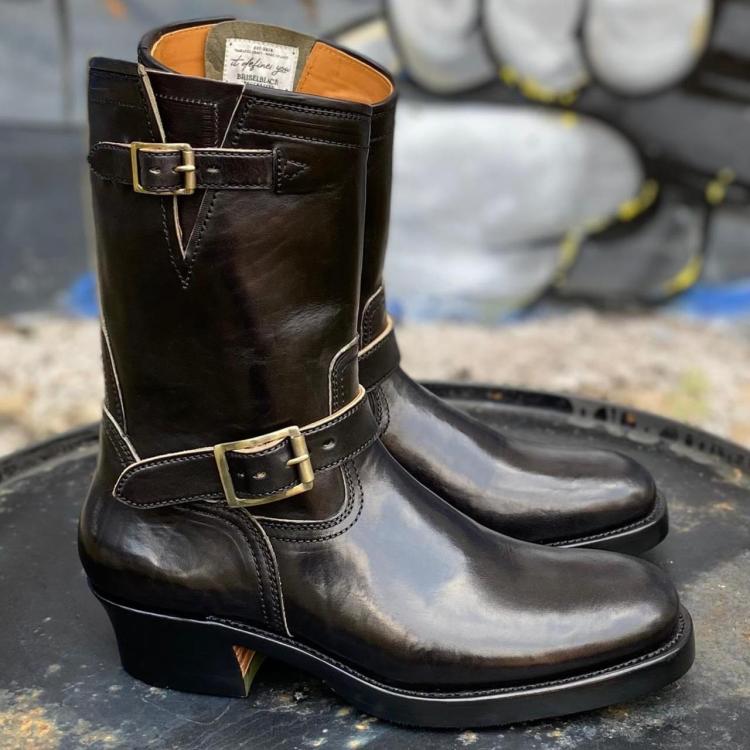 Briselblack 10” Engineer  Boots “The Keeper” 3.0